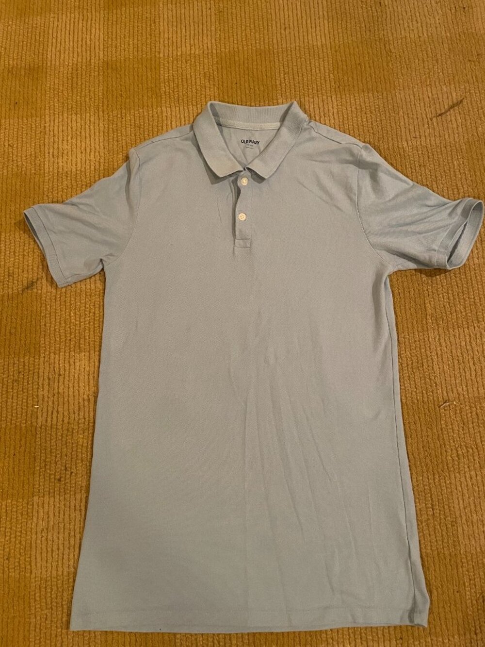 Old Navy Light Blue Boys XXL (18) Polo Shirt GOOD CONDITION